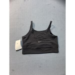 Nike Women's Alate Solo Light-Support Longline Sports Bra Sz M Brand New